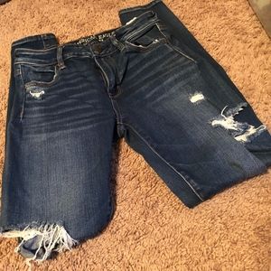 american eagle super stretch jeans